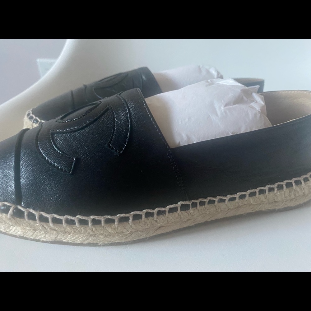 Brand new in box Chanel espadrilles. Size 38.